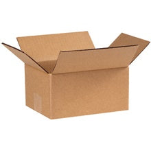25-8 x 6 x 4″ Corrugated Boxes 200#/ECT-32 Kraft Quality Standard Strength