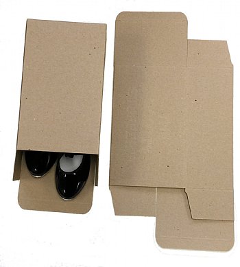 9" x 5.5" x 3.5" Small Shoe Box Reverse Tuck Folding Carton / Boxes